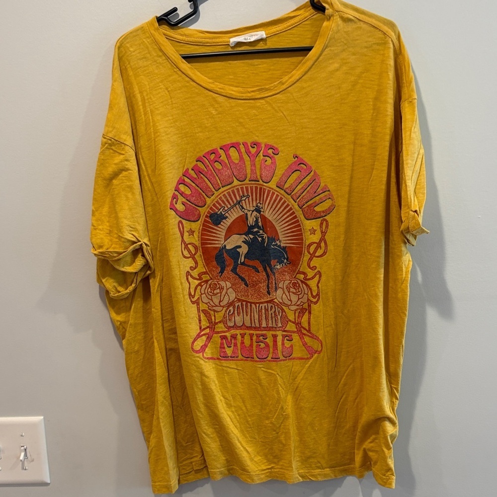 Eighty Eight Mustard Cowboy Graphic Tee